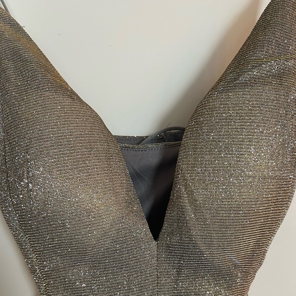 FrashionNova - sparkly dress with criss-cross tie in the back - Picture 3 of 6